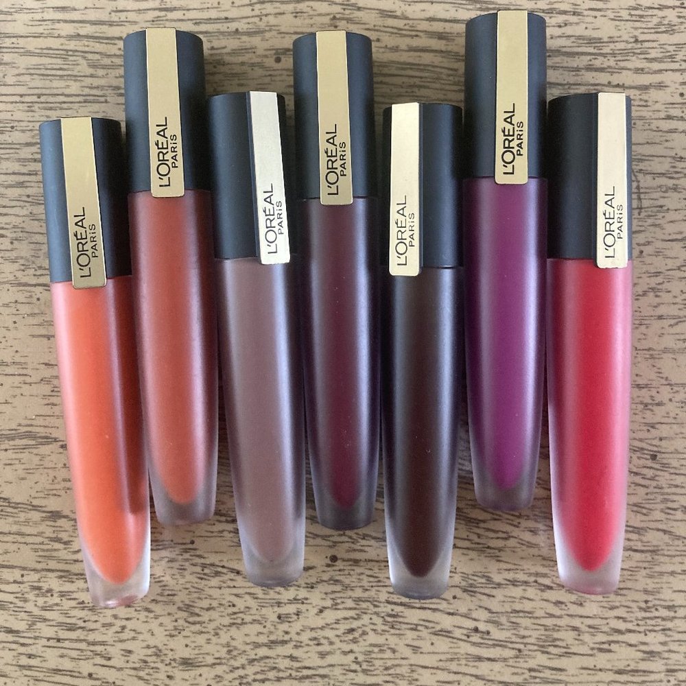 L'oreal Signature Lip Stain *NEW* assorted shades  7 pack